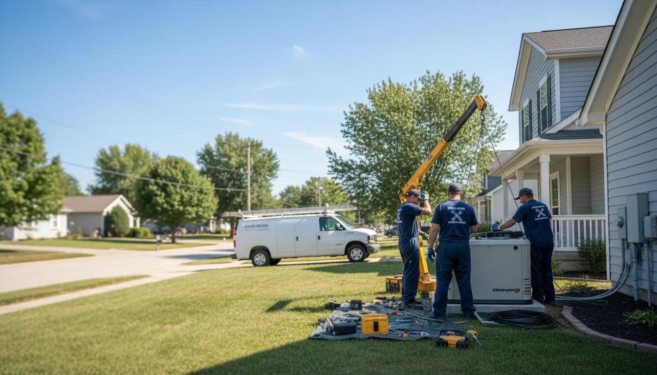 Generator Installation in Baylis, IL near me